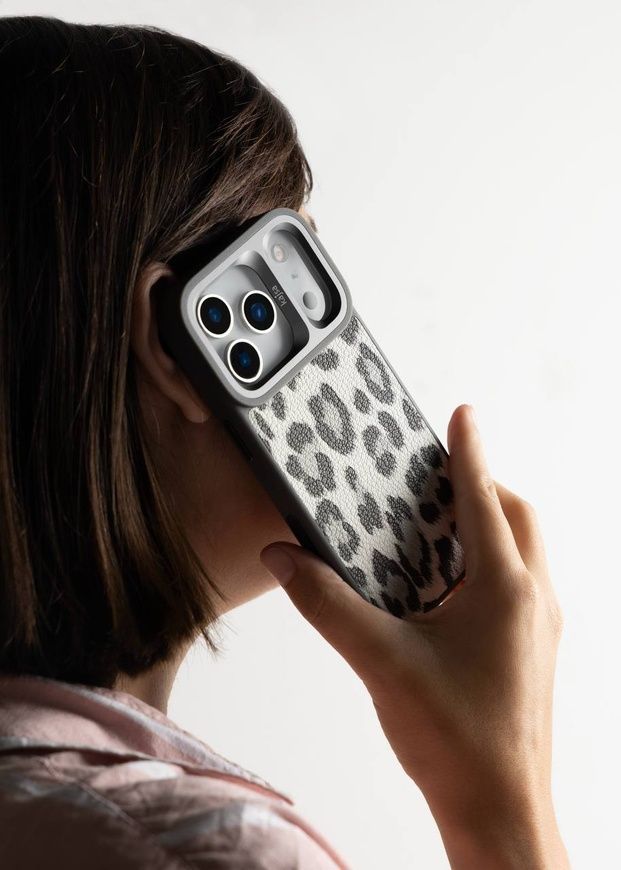 Защитный чехол Kajsa Leopard Pattern с леопардовым принтом и поддержкой Magnetic Ring для 7 Pro Max 0491 фото