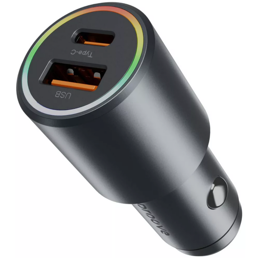 Швидка зарядка в авто Proove Double Energy Plus 53W PD/QC для iPhone та Android 0252 фото
