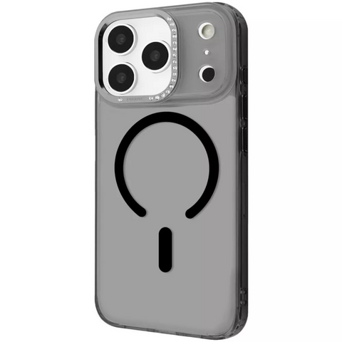 Преміальний глянцевий чохол Proove VS1 Case з металевими кнопками та Magnetic Ring для 17 Pro Max 0512 фото