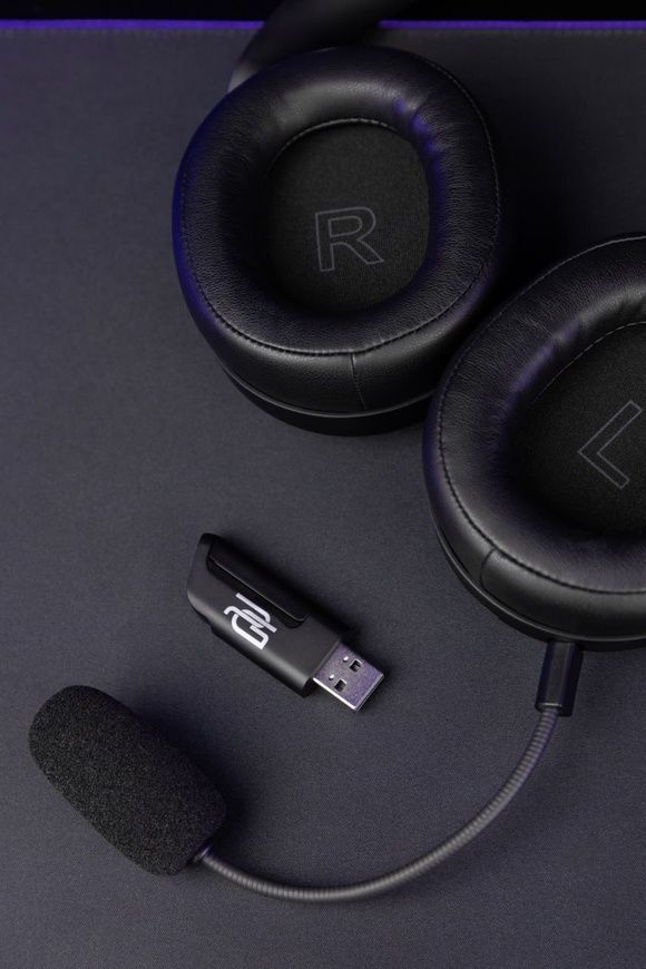 Ігрові бездротові навушники Proove Gaming Zephyr. Геймерські повнорозмірні навушники із вбудованим мікрофоном та та активним шумозаглушенням ANC 0721 фото