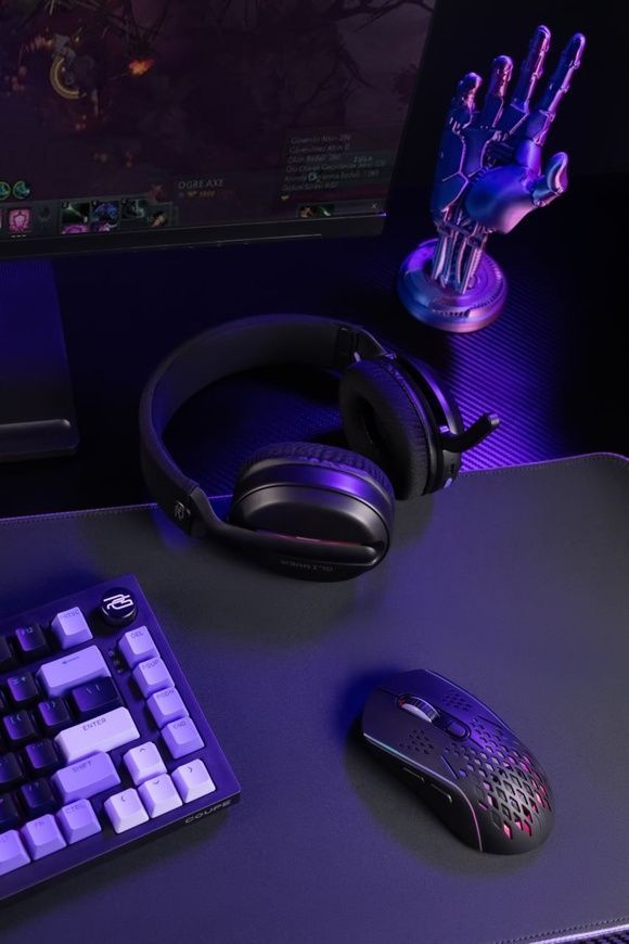 Бездротова ігрова миша Proove Gaming Buzz (2.4GHz + USB). Безпровідна геймерська миша з сенсором PixArt 3212 та чутливість з 7 рівнями DPI 0449 фото