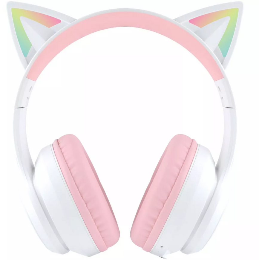 Бездротові дитячі Bluetooth навушники Proove Kids Neko з активним шумоподавленням ANC та RGB підсвіткою 0435 фото
