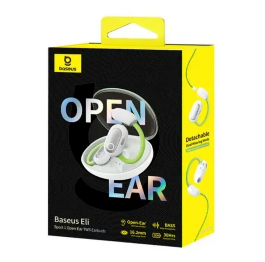 Беспроводные наушники Baseus Eli Sport 1 Open-Ear. Спортивная гарнитура с микрофоном 0203 фото