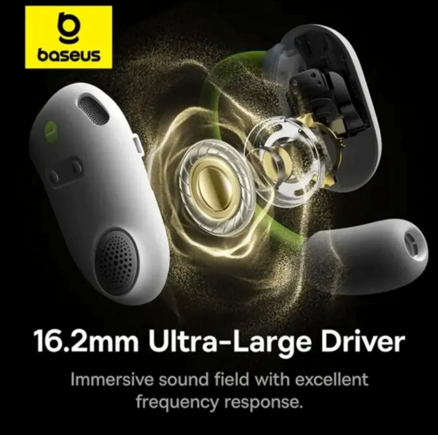 Беспроводные наушники Baseus Eli Sport 1 Open-Ear. Спортивная гарнитура с микрофоном 0203 фото