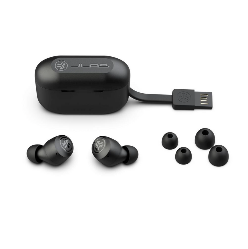 Вакуумные Bluetooth наушники Jlab GO Air Pop Teal. Ультралегкая TWS-гарнитура со встроенным трехрежимным эквалайзером 0452 фото