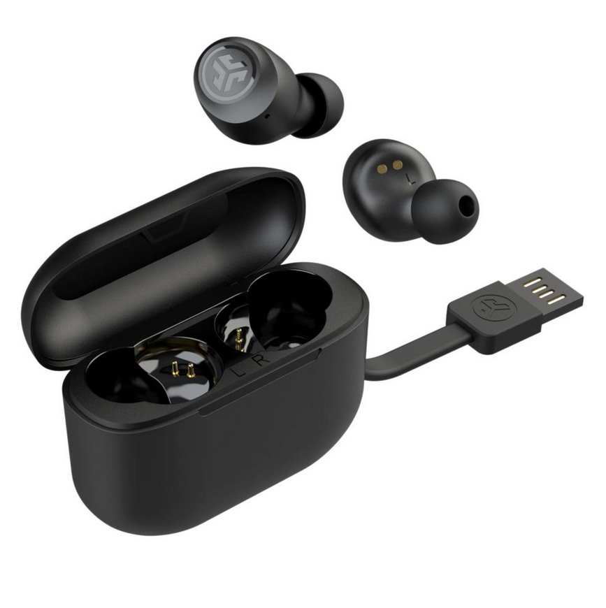Вакуумные Bluetooth наушники Jlab GO Air Pop Teal. Ультралегкая TWS-гарнитура со встроенным трехрежимным эквалайзером 0452 фото