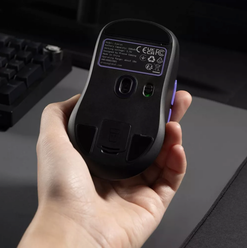 Ігрова миша Proove Gaming Everon 2.4G+USB для кіберспорту. Геймерська миша Proove Gaming Everon для Windows, MacOS та Linux 0727 фото
