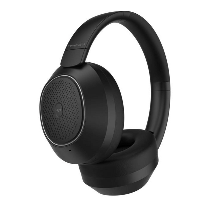 Повнорозмірні бездротові навушники PowerLocus Universe. Bluetooth-навушники з активним шумозаглушення (ANC), Hi-Fi стерео та режимом More Bass 0456 фото