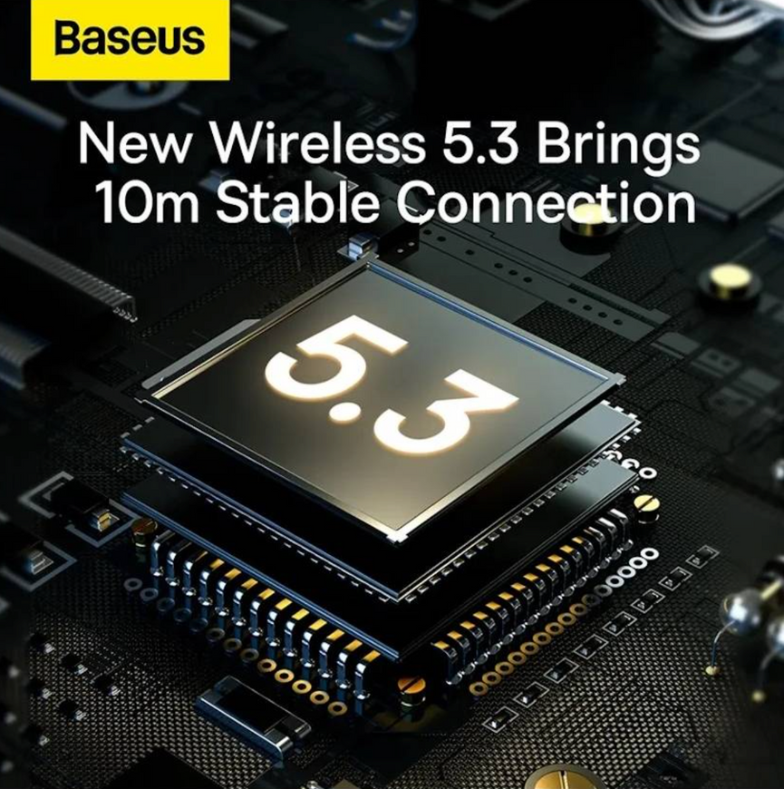 Bluetooth-навушники Baseus Encok D02 Pro зі складною конструкцією. Бездротові повнорозмірні навушники для iOS та Android 0039 фото