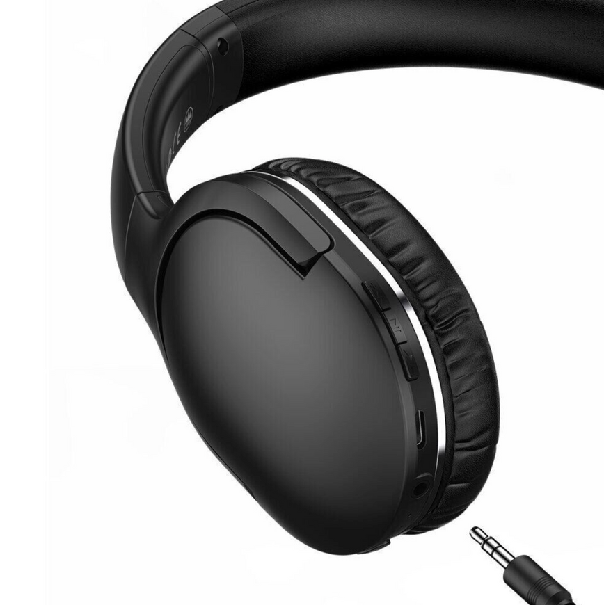 Bluetooth-навушники Baseus Encok D02 Pro зі складною конструкцією. Бездротові повнорозмірні навушники для iOS та Android 0039 фото