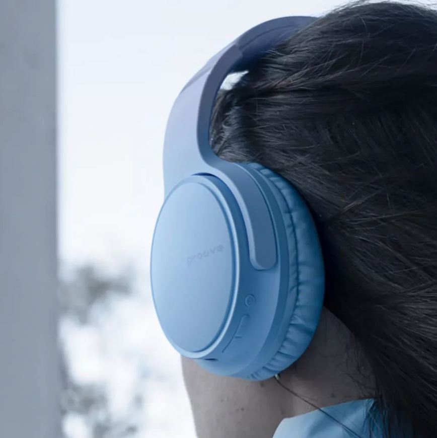 Беспроводные полноразмерные Bluetooth наушники Proove Tender. Бюджетные наушники Proove Tender с качественным звуком и мягкими амбушюрами. 0261 фото