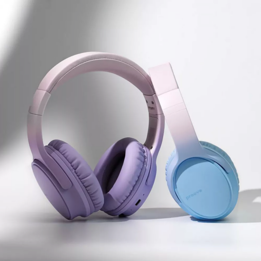 Беспроводные полноразмерные Bluetooth наушники Proove Tender. Бюджетные наушники Proove Tender с качественным звуком и мягкими амбушюрами. 0261 фото