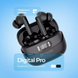 Беспроводные TWS наушники Proove Digital Pro с дисплеем, игровым режимом и шумоподавлением ANC 0473 фото 8