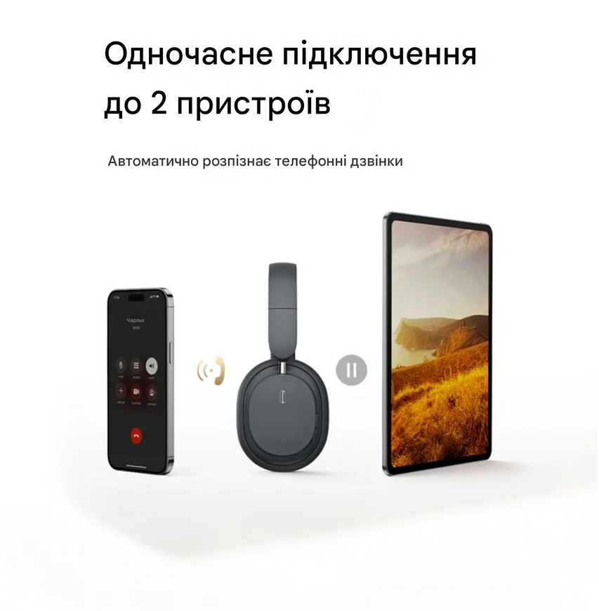 Беспроводные наушники Baseus Bowie D05. Bluetooth-гарнитура с поддержкой Spatial Audio 0273 фото