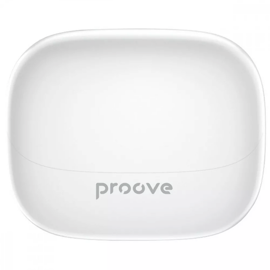Бездротові вакуумні Bluetooth-навушники Proove Digital Pro. TWS наушники з дисплеєм, ігровим режимом та шумозаглушенням ANC 0474 фото