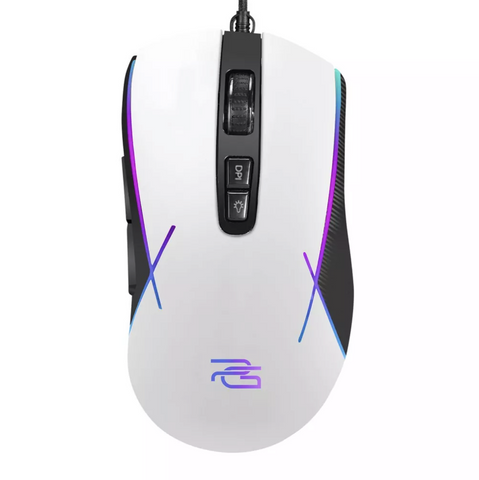 Геймерская проволочная игровая мышь Proove Gaming Defiant. Эргономичная мышь с футуристическим дизайном и RGB-подсветкой 0734 фото