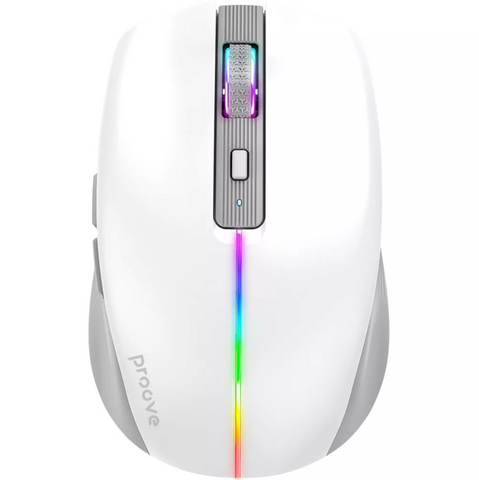 Беспроводная мышь Proove Comet с RGB-подсветкой. Стильная эргономичная офисная мышь для Windows, MacOS и Linux 0735 фото