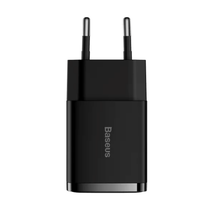 Адаптер Baseus Compact Charger  10.5W  2USB для одночасної зарядки 2 пристроїв. Зарядний пристрій Baseus з інтелектуальним захистом 0258 фото