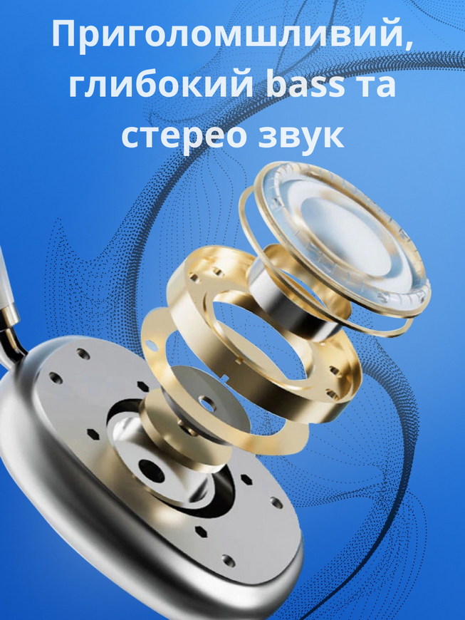 Бездротові Bluetooth навушники Borofone BO22 зі складною конструкцією. Повнорозмірні блютуз навушники Borofone BO22 з м'якими амбушурами 0033 фото
