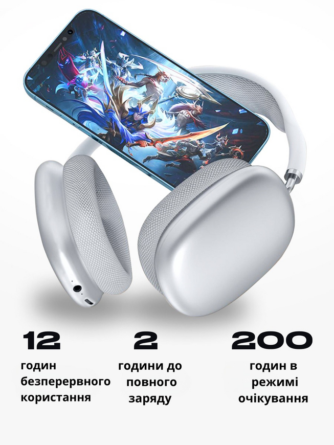 Бездротові Bluetooth навушники Borofone BO22 зі складною конструкцією. Повнорозмірні блютуз навушники Borofone BO22 з м'якими амбушурами 0033 фото