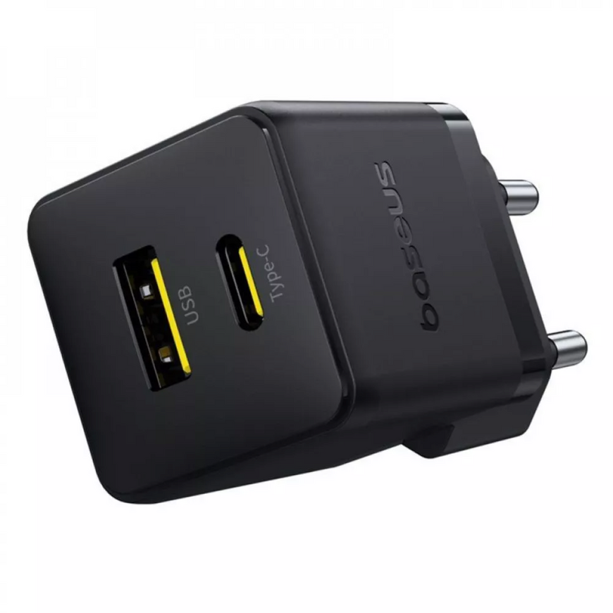 Мережевий зарядний пристрій Baseus Palm Fast Charger 20W Type-C. Адаптер живлення з підтримкою швидкого заряджання для iPhone 0259 фото