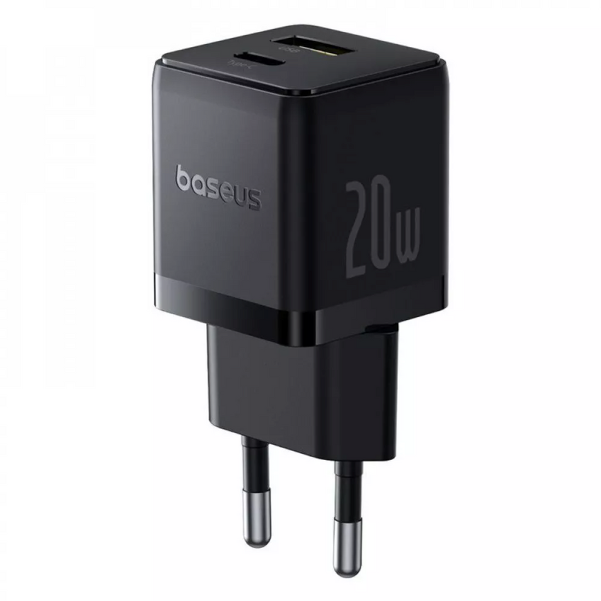 Мережевий зарядний пристрій Baseus Palm Fast Charger 20W Type-C. Адаптер живлення з підтримкою швидкого заряджання для iPhone 0259 фото