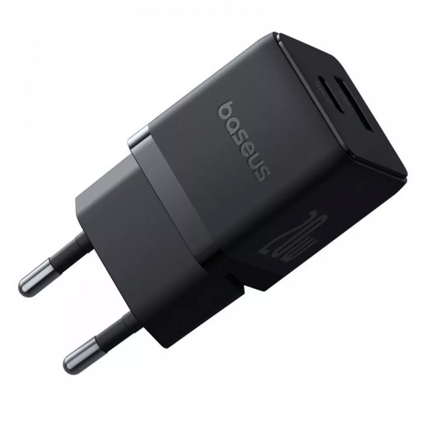 Мережевий зарядний пристрій Baseus Palm Fast Charger 20W Type-C. Адаптер живлення з підтримкою швидкого заряджання для iPhone 0259 фото