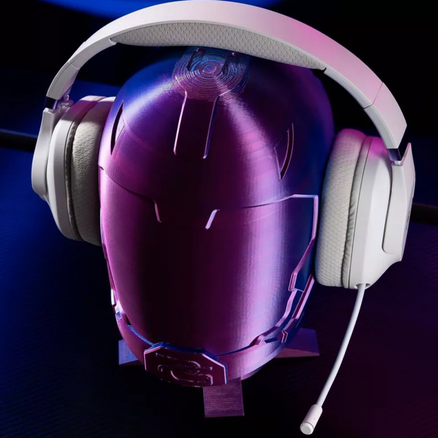 Ігрові бездротові навушники Proove Gaming Bliss з мікрофоном та LED RGB підсвіткою. Геймерська бездротова гарнітура з мікрофоном для стрімів 0713 фото
