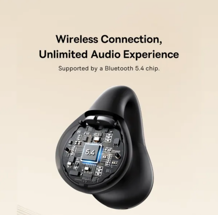 Бездротові Bluetooth навушники Baseus Bass 15 Clip Open-Ear TWS з системою шумозаглушення ENC 0438 фото
