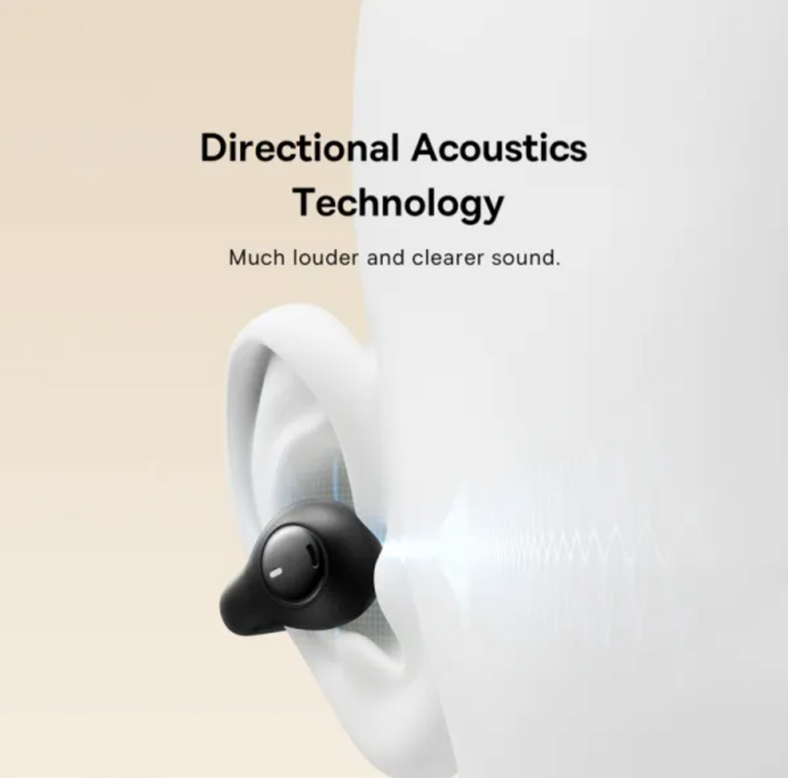 Бездротові Bluetooth навушники Baseus Bass 15 Clip Open-Ear TWS з системою шумозаглушення ENC 0438 фото