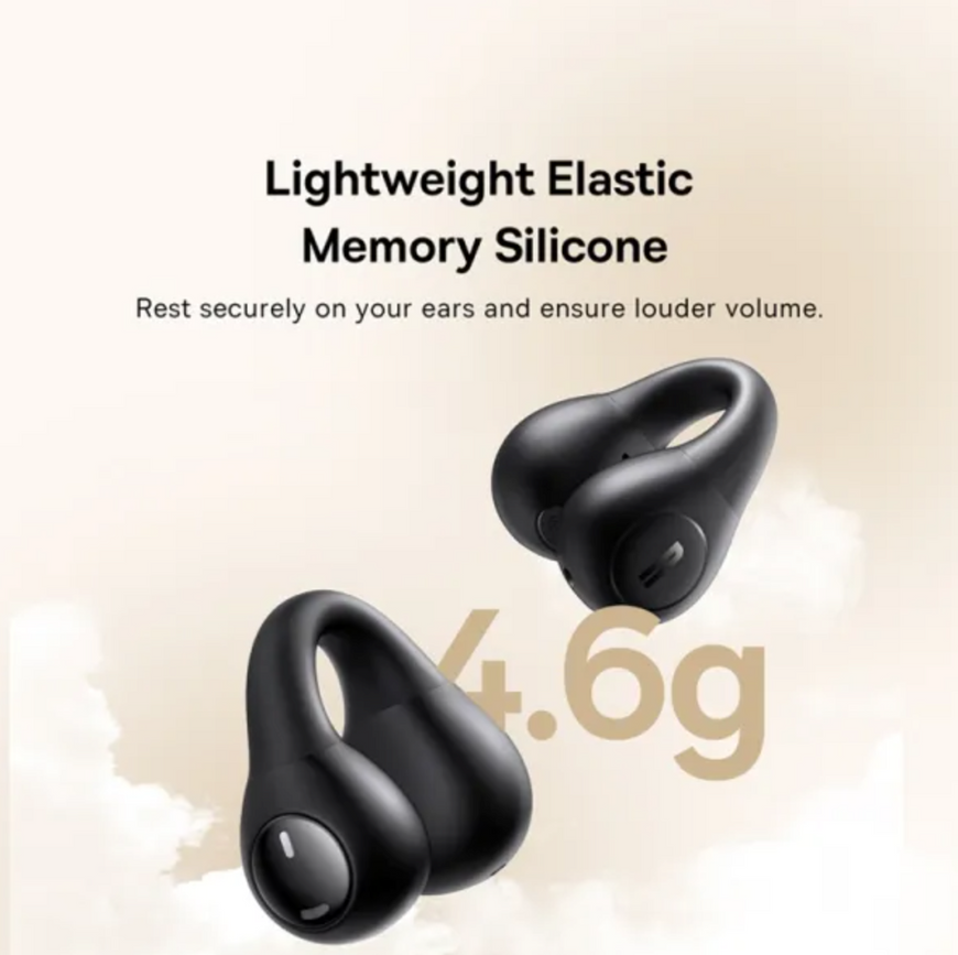 Бездротові Bluetooth навушники Baseus Bass 15 Clip Open-Ear TWS з системою шумозаглушення ENC 0438 фото