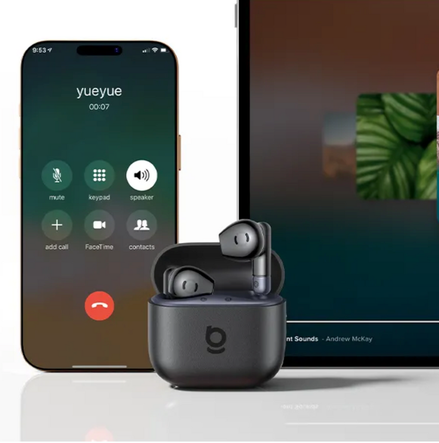 Беспроводные Bluetooth-наушники Baseus Bass BS2 Lite True с интеллектуальным шумоподавлением 0437 фото