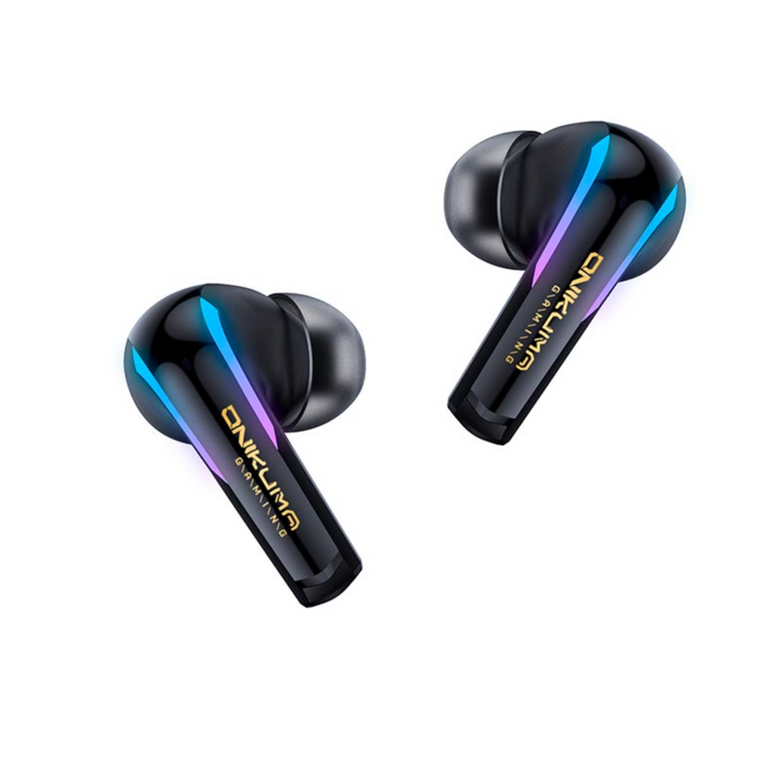 Игровые беспроводные наушники ONIKUMA T27 с микрофоном. Поддержка Bluetooth 5.3 и 2.4G, сенсорное управление, RGB-подсветка. Совместимы с ПК, PlayStation и мобильными телефонами. 0283 фото