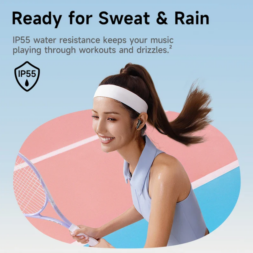 Беспроводные Bluetooth-наушники Baseus Bass BS2 Lite True с интеллектуальным шумоподавлением 0437 фото