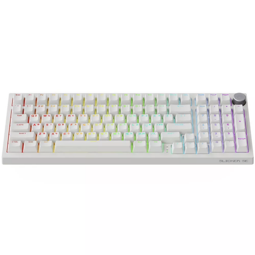 Механическая игровая клавиатура Proove Gaming Slicker Special Edition. Геймерская клавиатура с Gasket Mount и шумоизоляцией 0739 фото