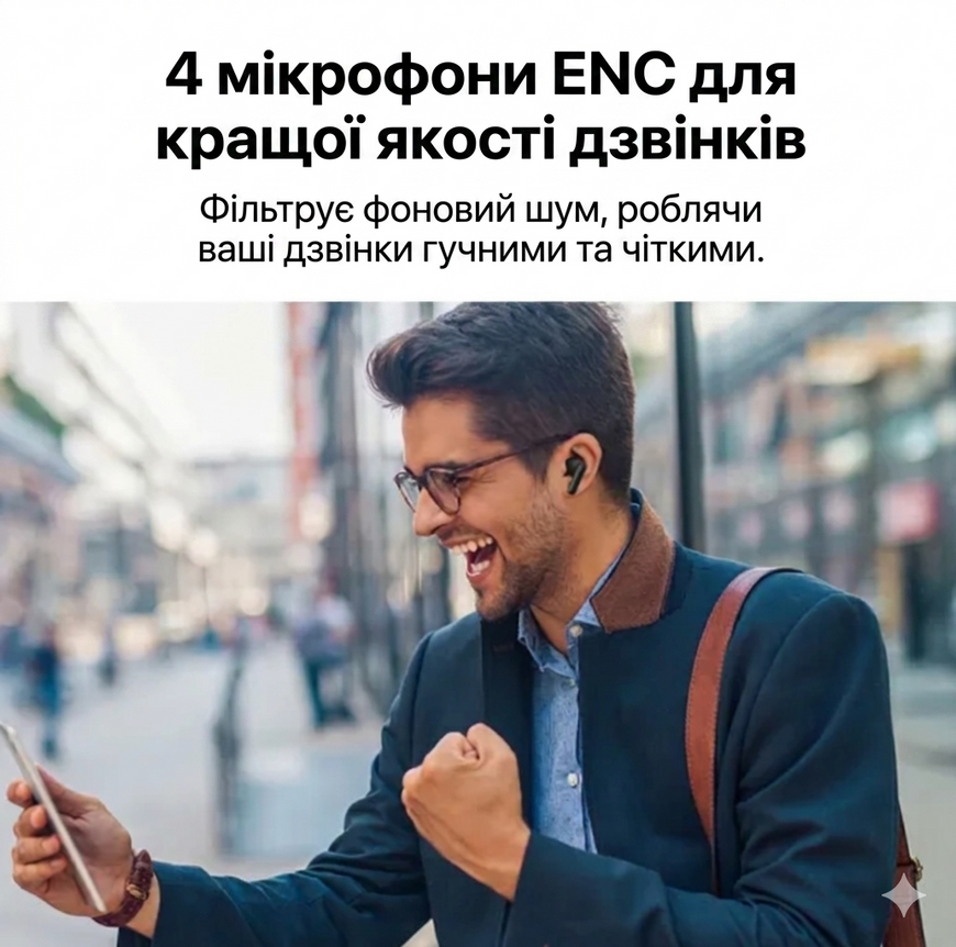 Беспроводные Bluetooth наушники TWS Baseus Bowie MZ10 с шумоподавлением ANC 0408 фото