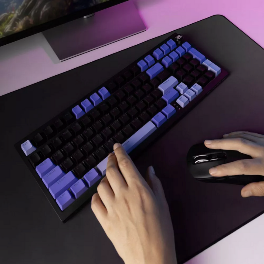 Механічна ігрова клавіатура Proove Gaming Slicker Special Edition Black. Професійна бездротова геймерська клавіатура з шумоізоляцією та RGB підсвіткою для Windows, MacOS та Linux 0741 фото