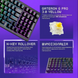 Бездротова клавіатура Proove Gaming Slicker Pro. Професійна ігрова геймерська клавіатура для Windows, MacOS та Linux 0742 фото 6