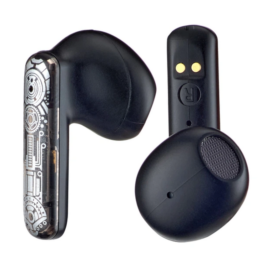 Бездротові ігрові навушники Onikuma T1 TWS Bluetooth 5.3 з мікрофоном та RGB підсвіткою. Безпровідні геймерські Bluetooth навушники Онікума 0501 фото