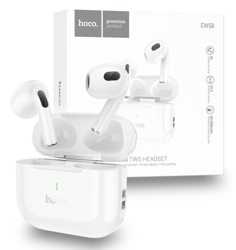 Беспроводные сенсорные наушники TWS HOCO EW58 Pods 3 0440 фото