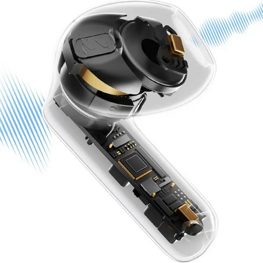 Бездротові навушники Baseus Bass BS1 Adaptive ANC. Бездротові навушники напіввкладиші з адаптивним шумозаглушенням ANC, підтримкою Hi-Res та LDAC 0470 фото