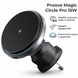 Автодержатель магнитный для телефона с беспроводной зарядкой Proove Magic Circle Pro 15W с поддержкой MagSafe и Magnetic Ring 0443 фото 2