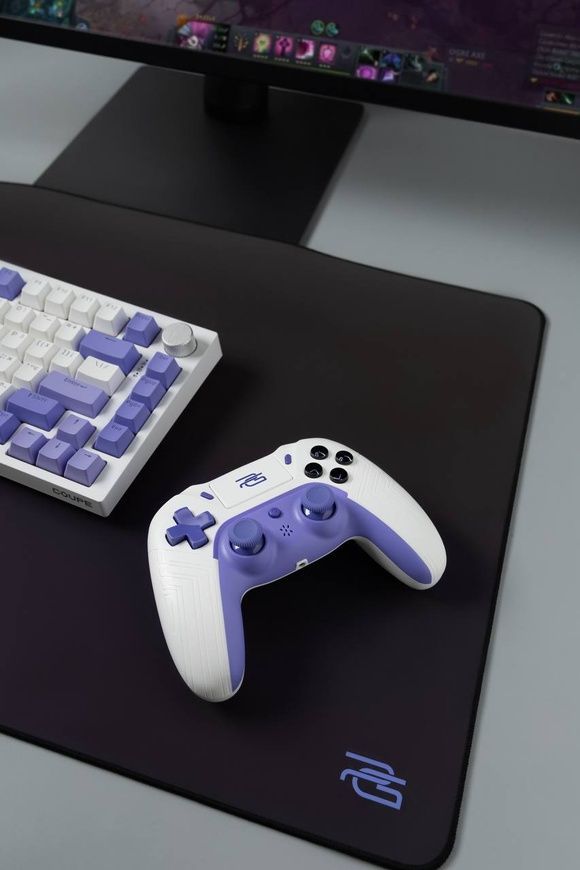Ігровий контролер Proove Gaming Skadi для PS4 та ПК.  Бездротовий геймпад з RGB підсвіткою, тачпадом та датчиком руху для професійного геймінгу 0747 фото