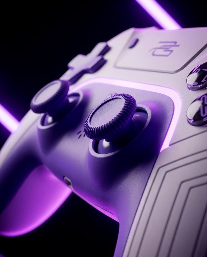 Ігровий контролер Proove Gaming Skadi для PS4 та ПК.  Бездротовий геймпад з RGB підсвіткою, тачпадом та датчиком руху для професійного геймінгу 0747 фото