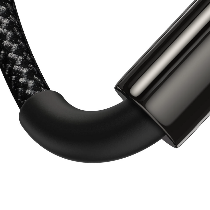 Кабель Baseus Tungsten Gold Fast Charging Type-C to Type-C 240W 1 м &mdash; швидка зарядка та синхронізація 0414 фото