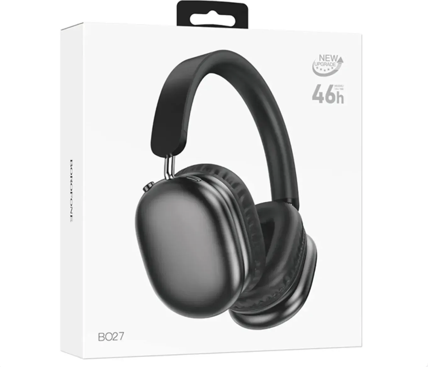 Безпровідні Bluetooth навушники Borofone BO27 BLACK 0029 фото