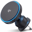 Автомобільний магнітний тримач із бездротовою зарядкою Proove Graphite Circle Qi2 15W