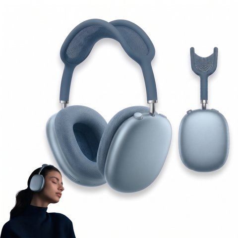Беспроводные полноразмерные Bluetooth наушники Hoco W65 Plus ANC с активным шумоподавлением. Цвет Blue 0551 фото
