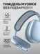 Беспроводные полноразмерные Bluetooth наушники Hoco W65 Plus ANC с активным шумоподавлением. Цвет Blue 0551 фото 8