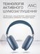 Беспроводные полноразмерные Bluetooth наушники Hoco W65 Plus ANC с активным шумоподавлением. Цвет Blue 0551 фото 6